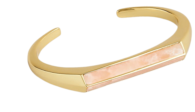J.Crew: Semiprecious-stone Triangle-prism Cuff Bracelet For Women