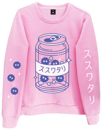 SWEATER | SOOT SPRITE CAN | PINK – Celestial Fox