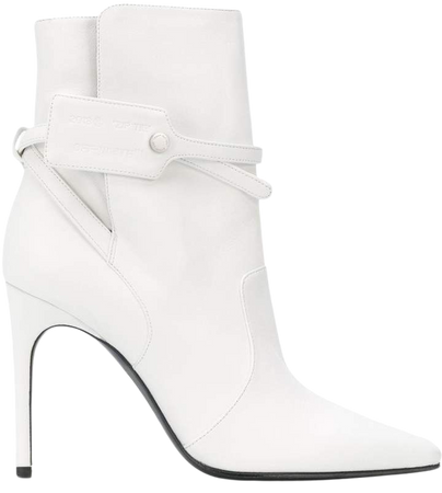Security-Tag Ankle Boots