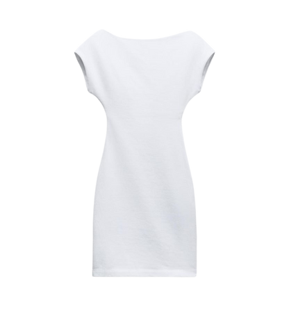 Zara white dress