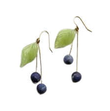 blueberry earrings - Google Search