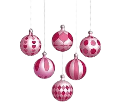 pink decoration for christmas - Google Search