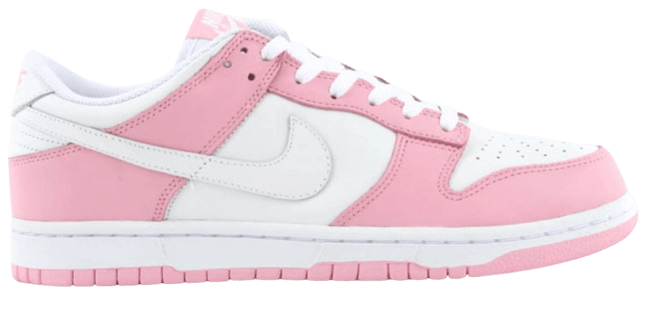 pink low dunk Nike