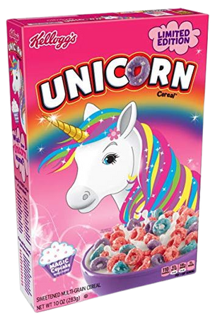 Amazon.com: Kellogg's Limited Edition Unicorn Cereal, 10 oz