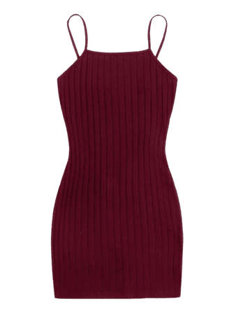SHEIN Rib Knit Bodycon Dress | SHEIN USA
