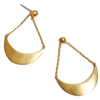 Acrobat Earrings gold
