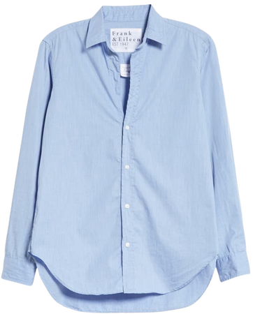 Frank & Eileen Solid Button-Up Shirt blue