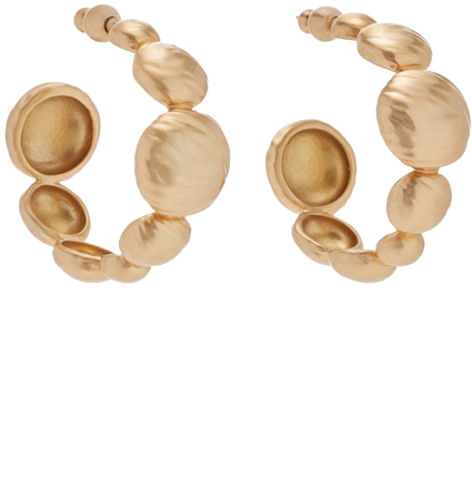 Shirin Gold-Tone Hoop Earrings By Cult Gaia | Moda Operandi
