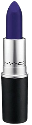 dark blue lipstick MAC