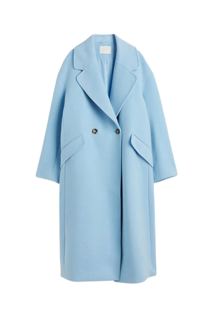 Coat - Light blue - Ladies | H&M CA