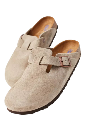 Birkenstock Boston Soft Footbed Suede Clog | Urban Outfitters