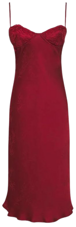 Negroni Midi Dress | Crimson Bamboo – Rumored