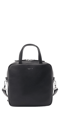 black leather Naomi small bag