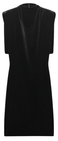 SHOULDER PAD VELVET DRESS ZW COLLECTION - Black | ZARA United States