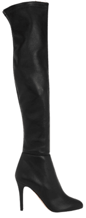 Jimmy Choo | Toni stretch-leather over-the-knee boots | NET-A-PORTER.COM