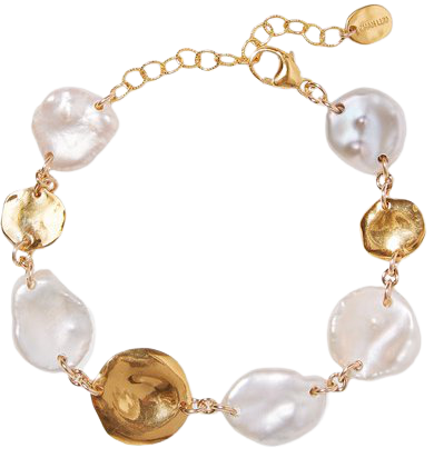 Chan Luu | Gold-plated pearl bracelet | NET-A-PORTER.COM