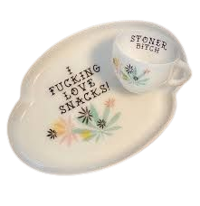 vulgar tea cup and snack - Google Search