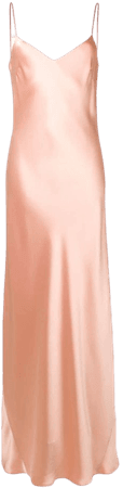 Galvan V-Neck Slip Dress Aw19 | Farfetch.com