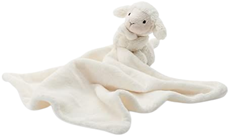 Amazon.com: Jellycat Bashful Lamb Baby Security Blanket: Toys & Games