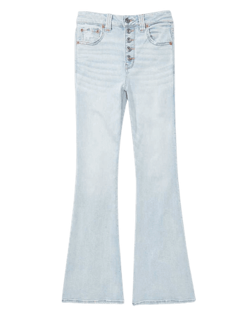 AE Ne(x)t Level Super High-Waisted Flare Jean