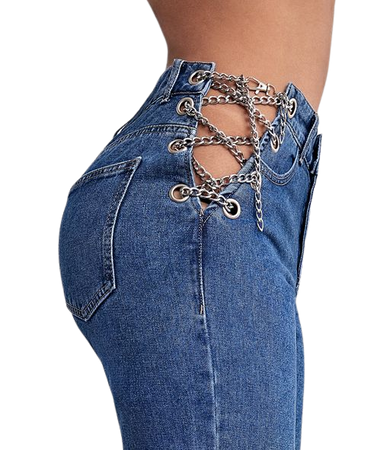 chain jeans