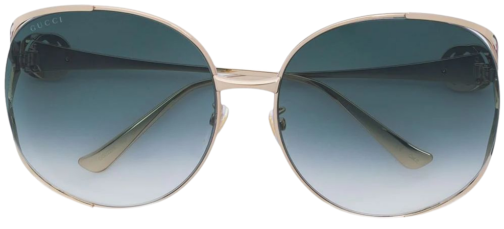 Gucci Eyewear Oversized Round Frame Sunglasses - Farfetch