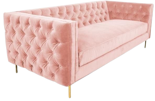 pink couch furniture