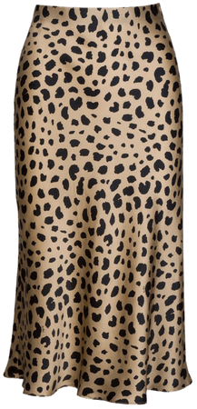 The Naomi Wild Things | Leopard Print Slip Skirt | Réalisation Par
