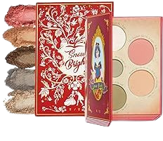 Amazon.com : READY TO SHINE Snow Bright Contour Highlight Blush Makeup Palette - Smooth and Pigmented - Easy to Blend - Vegan and Cruelty Free - 5 Part Pressed Powder Makeup Kit - With Mirror For All Skin Types : Beauty & Personal Care