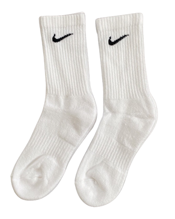 Nike socks white