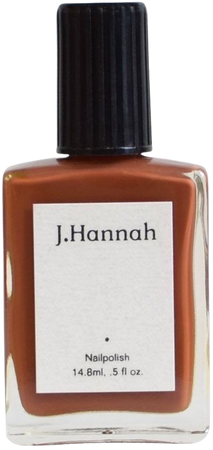 J Hannah dark rust nail polish