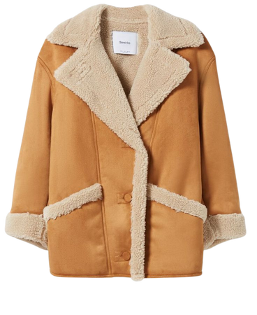 Buttoned double-faced jacket - New - Woman | Bershka