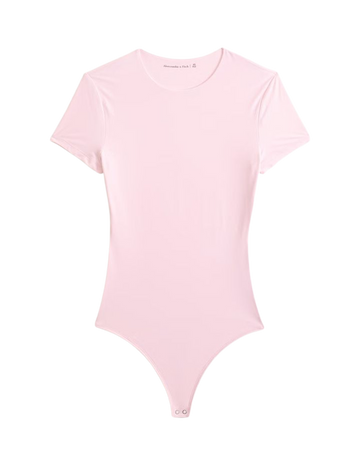 Women's Soft Matte Seamless Tee Bodysuit | Women's New Arrivals | Abercrombie.com