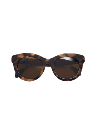 Oversized Round Lens Sunglasses - Brown - Sunglasses - & Other Stories US