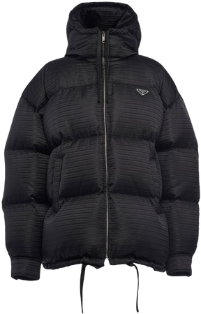 Prada Re-Nylon Hooded Padded Jacket - Farfetch