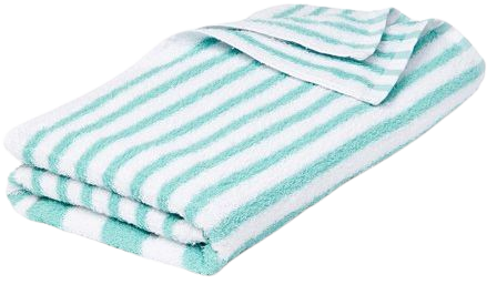 10 Poolside Beach Pool Towels Striped Jade & White 360 GSM 100% Cotton 30" x 70" - Walmart.com - Walmart.com