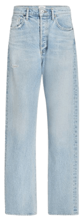 Eva Stretch High-Rise Relaxed Baggy Straight-Leg Jeans By Citizens Of Humanity | Moda Operandi