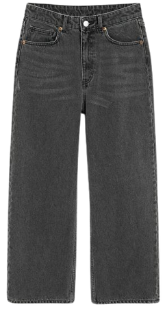 Mozik grey jeans - Dark grey - Jeans - Monki WW