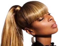 long high ponytail with bangs wig blond - Google Search