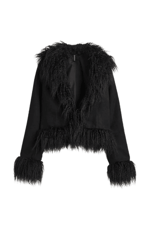 Tie-front Jacket - Black - Ladies | H&M US