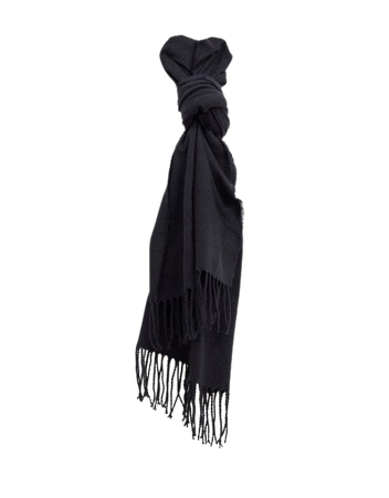 Monki Greta recycled scarf in black | ASOS