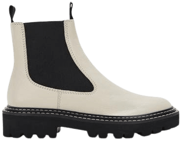 MOANA BOOTS IN IVORY LEATHER – Dolce Vita