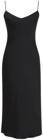 Simple Midi Dress | Black – Rumored