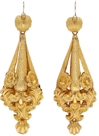 Fred Leighton | Victorian gold earrings | NET-A-PORTER.COM