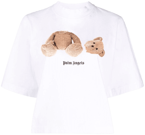 Palm Angels graphic-print short-sleeve T-shirt - Farfetch