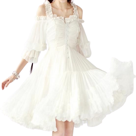 White Lolita Dress