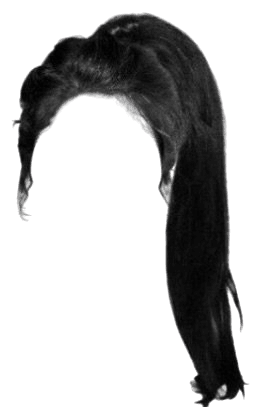 black pony tail