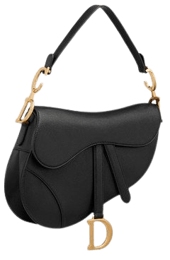 Saddle Bag Black Goatskin | DIOR