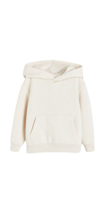cream hoodie
