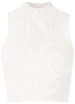 Shop white Osklen high-neck crop top with Express Delivery - Farfetch